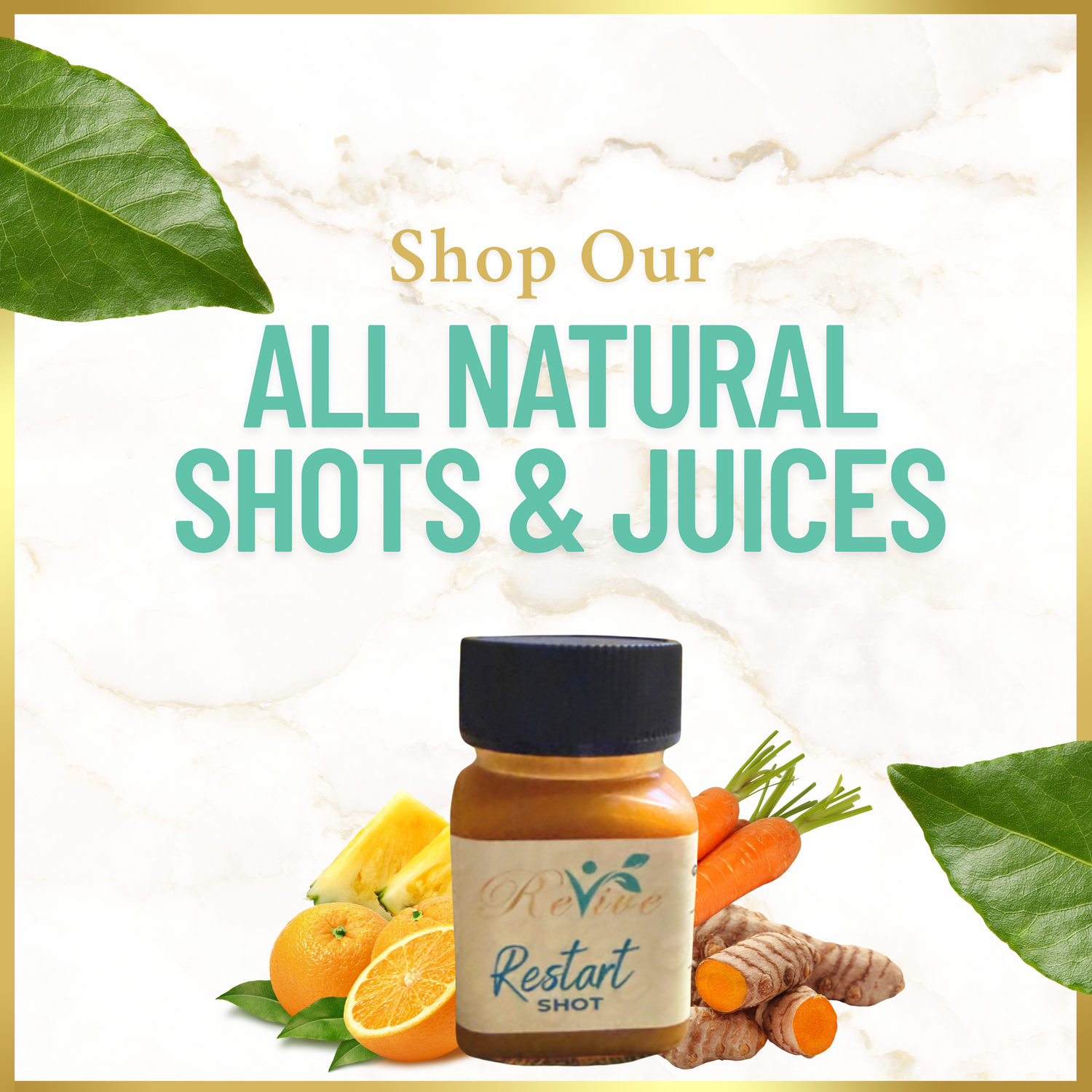 All Natural Shots and Juices